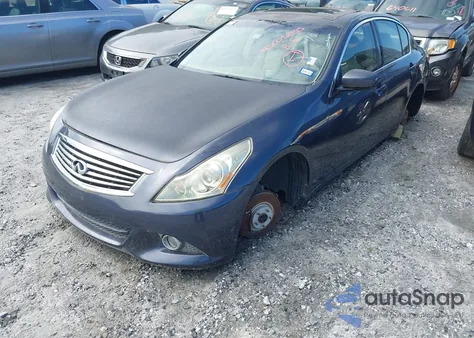 2012 Infiniti G25 Journey из США, поврежденный, VIN JN1DV6AP1CM810044